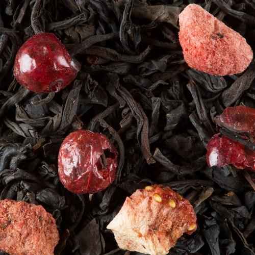 Чорний чай Dammann Freres 4 - Червоні ягоди з/б 100 г - фото-2