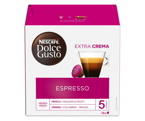 Кава в капсулах NESCAFE Dolce Gusto Espresso 16 шт - фото-2