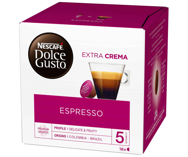 Кава в капсулах NESCAFE Dolce Gusto Espresso 16 шт - фото-1