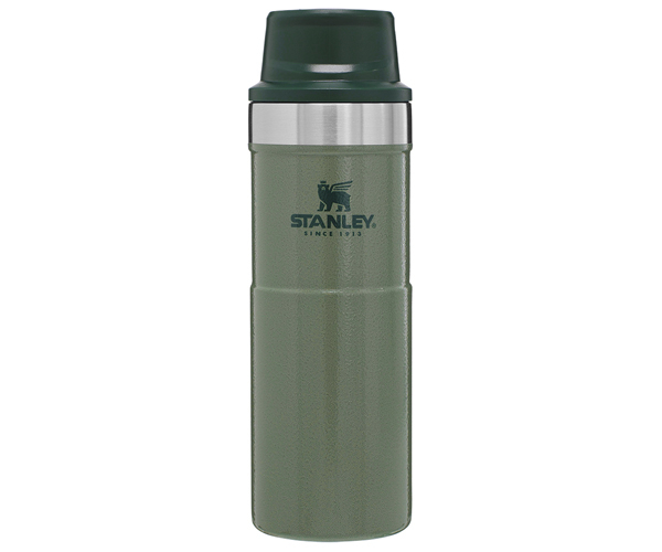 Термокружка Stanley Classic Trigger-action Hammertone Green 470 мл (10-06439-030) - фото-2