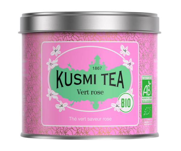 Зеленый чай органический Kusmi Tea Green Rose ж/б 100 г