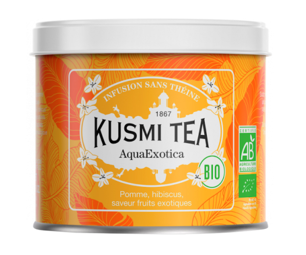 Травяной чай органический Kusmi Tea AquaExotica ж/б 100 г
