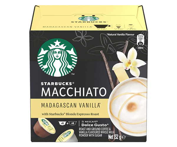 Кава в капсулах Starbucks Dolce Gusto Madagascar Vanilla Macchiato - 12 шт - фото-1