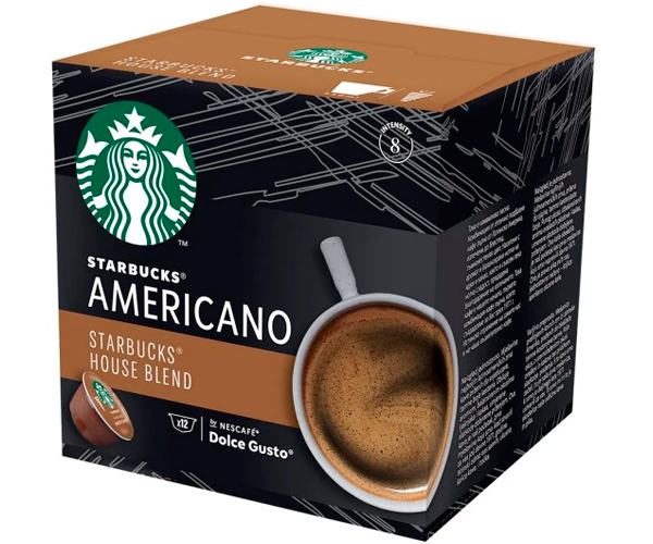 Кава в капсулах Starbucks Dolce Gusto Americano House Blend - 12 шт - фото-2