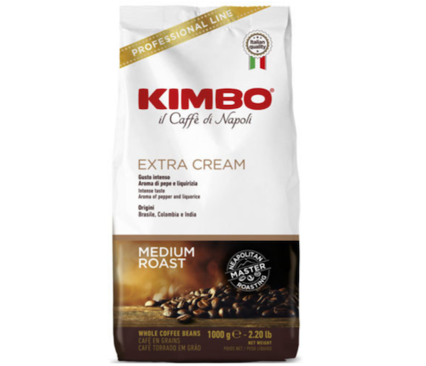 Кава Kimbo Extra Cream у зернах 1 кг - фото-1