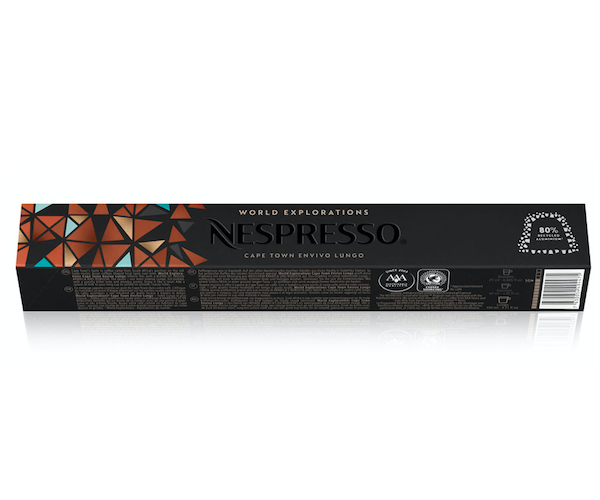 Кава в капсулах Nespresso Cape Town Envivo Lungo (тубус) 10 шт - фото-1