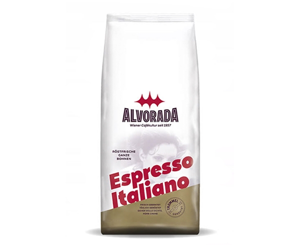 Кофе ALVORADA Espresso Italiano в зернах 1 кг - фото-1