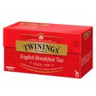 Черный чай Twinings English Breakfast в пакетиках 25 шт