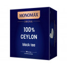 Черный чай Мономах 100% Ceylon в пакетиках 100 шт