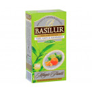Зеленый чай Basilur Эрл Грей и мандарин в пакетиках 25х1,5 г
