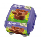Шоколадные яйца Milka Loffel Ei Kakaocreme 4 шт