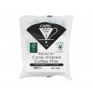 Бумажные фильтры CAFEC Abaca+ Cup1 белые 100 шт