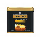 Черный чай Twinings English Breakfast ж/б 200 г