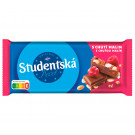 Молочный шоколад Studentska Milk s chuti Malin 170 г