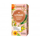 Травяной чай Lovare Tisanes Rooibos Honey с ройбушем и лемограссом в саше 24 шт