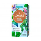 Травяной чай Lovare Tisanes Magic Breeze из листьев перечной и лимонной мяты в саше 24 шт