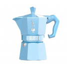 Гейзерная кофеварка Bialetti Moka Exclusive Blue на 6 порций 250 мл