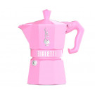 Гейзерная кофеварка Bialetti Moka Exclusive Pink на 6 порций 250 мл