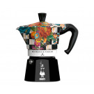Гейзерная кофеварка Bialetti Moka Express Mackenzie на 3 порции 130 мл