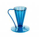 Пуровер CAFEC пластиковый Tritan Flower Dripper DEEP 27 Clear Navi на 1 чашку