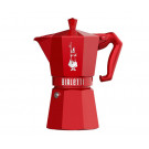 Гейзерная кофеварка Bialetti Moka Exclusive Red на 6 порций 270 мл