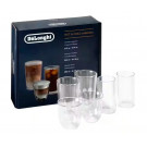 Набор стаканов Delonghi DLSC326 Hot&Cold (270/300/480 мл) 6 шт