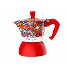 Гейзерная кофеварка Bialetti х Dolce & Gabbana Moka Induction на 2 чашки 100 мл