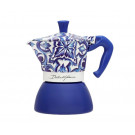 Гейзерная кофеварка Bialetti х Dolce & Gabbana Blu Mediterraneo Moka Induction на 4 чашки 150 мл
