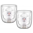 Набор чашек с двойными стенками Ardesto AR2630BWL 2 шт 300 мл