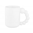 Чашка Ardesto Bubbles белая 500 мл