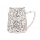 Чашка Ardesto Lamberto бело-серая AR3050 360 мл