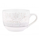 Чашка Ardesto Siena бело-серая 500 мл