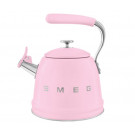 Чайник со свистком SMEG WKF01PK розовый 2,3 л