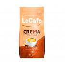 Кофе LeCafe Crema в зернах 1 кг
