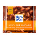 Молочный шоколад Ritter Sport Цельный миндаль с солью и медом 100 г