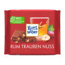 Молочный шоколад Ritter Sport Ямайский ром с изюмом и орехами 100 г