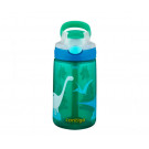 Бутылка детская для воды Contigo Gizmo Flip AutoSpout Green Dino 420 мл