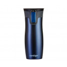 Термокружка Contigo West Loop Autoseal синяя 470 мл