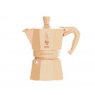 Гейзерная кофеварка Bialetti Moka Express Magico Ricordo Cream на 3 чашки 130 мл