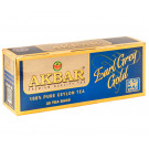 Черный чай Akbar Earl Grey Gold с бергамотом в пакетиках 25 шт