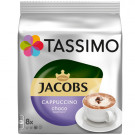 Кофе в капсулах Tassimo Jacobs Cappuccino choco 8 шт - фото-1