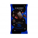 Экстра черный шоколад Cachet 70% какао 300 г