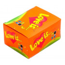 Жевательная резинка "Love is" ананас-апельсин 100 шт - фото-1