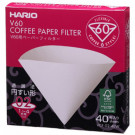 Бумажный фильтр Hario 01-02 40W белый (VCF-02-40W) - фото-1