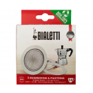 3 уплотнителя + сито для кофеварок Bialetti на 3-4 порции - фото-1