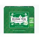 Зеленый чай органический Kusmi Tea Spearmint в пакетиках 20 шт - фото-1