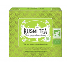 Зеленый чай органический Kusmi Tea Ginger-Lemon в пакетиках 20 шт - фото-1