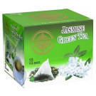 Зеленый чай Жасмин в пакетиках Млесна картон 30 г - фото-1