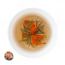 Зеленый чай Огненный цветок Бриллиантовый Дракон пак. из фольги 100 г - фото-1