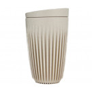 Чашка з кришкою Huskee Cup натуральна 355 мл - фото-1